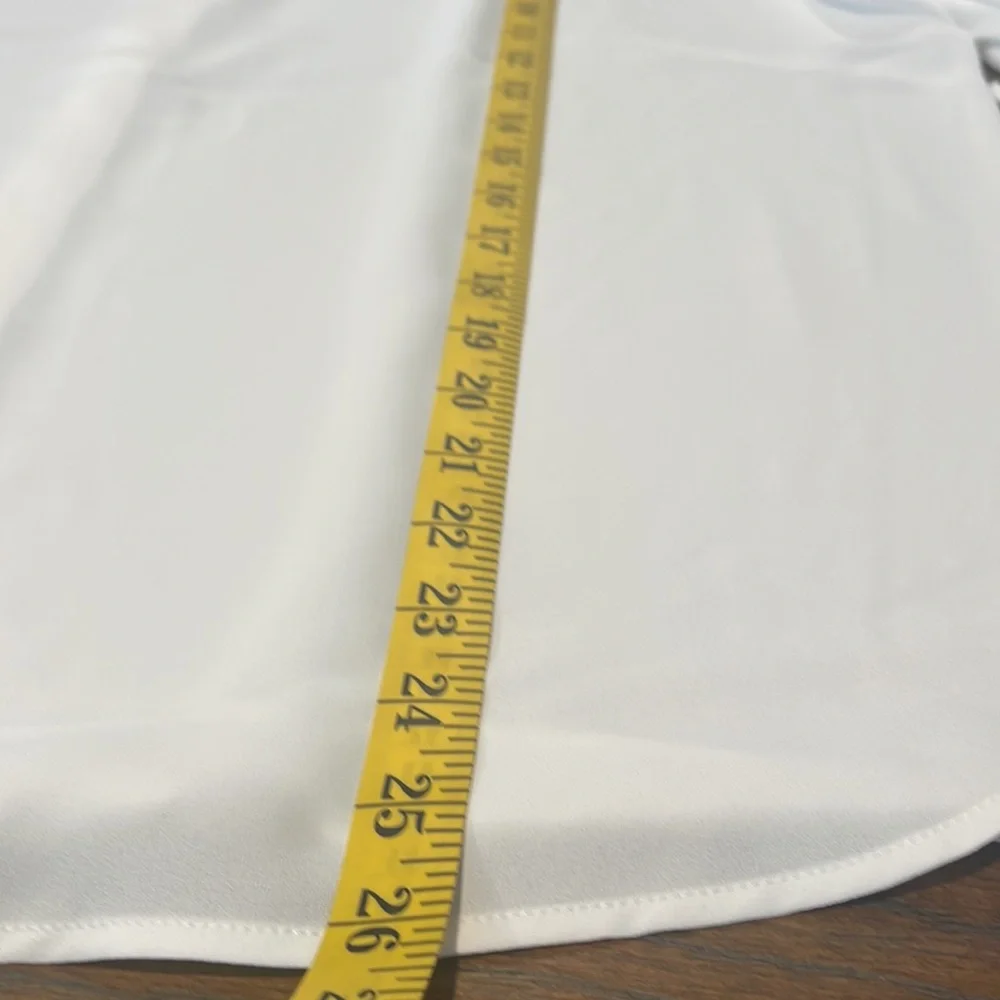 Anne Klein ruched sleeve blouse. Size 0X - Picture 9 of 9